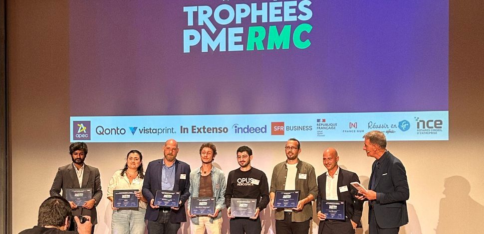 Avenir Rénovations reçoit le Prix de la Transformation digitale lors de la 14ᵉ édition des trophées PME RMC
