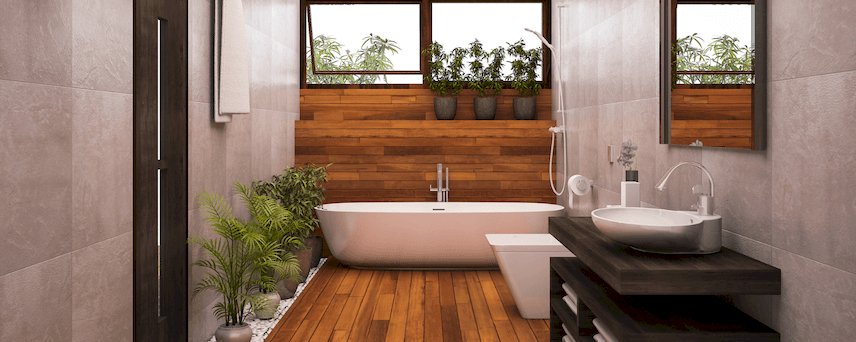Adopter le style bois pour sa salle de bains