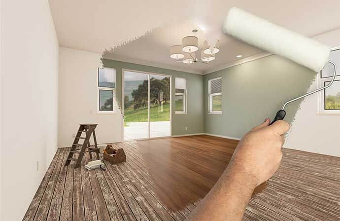Comment utiliser la peinture pour agrandir ou structurer une chambre ?