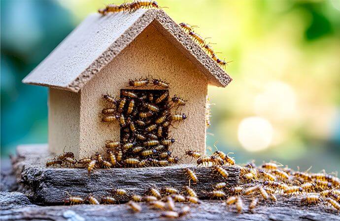 Quels traitements contre les termites dans une charpente ?