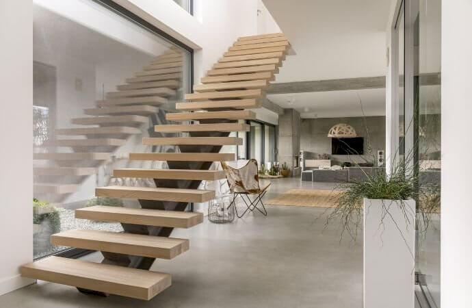Quels sont les différents types d’escaliers ?
