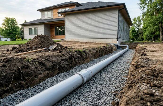 Associer drainage et étanchéité des murs enterrés
