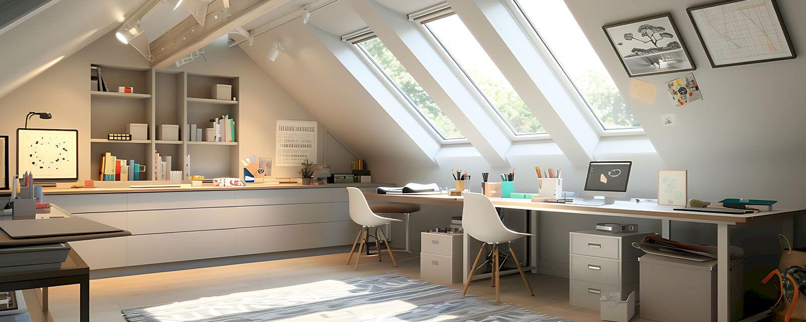 Plan d'aménagement de combles : 3 configurations selon votre toiture