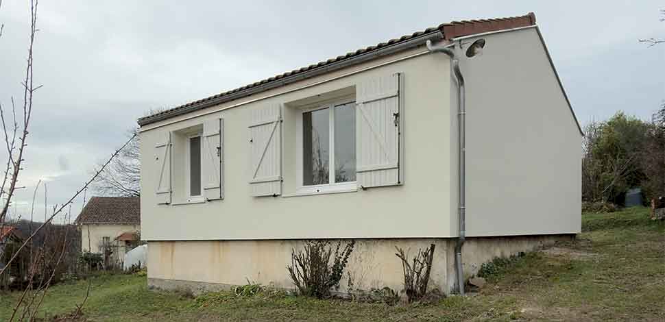 Isolation Thermique par l'Extérieur (ITE) d’une maison individuelle à Solignac (87) - Avenir Rénovations
