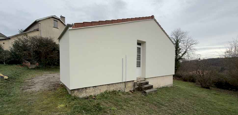 Isolation Thermique par l'Extérieur (ITE) d’une maison individuelle à Solignac (87) - Avenir Rénovations