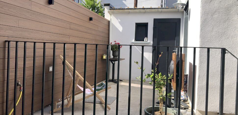 Aménagement d'un coin terrasse à Dammartin-en-Serve (78) - Avenir Rénovations