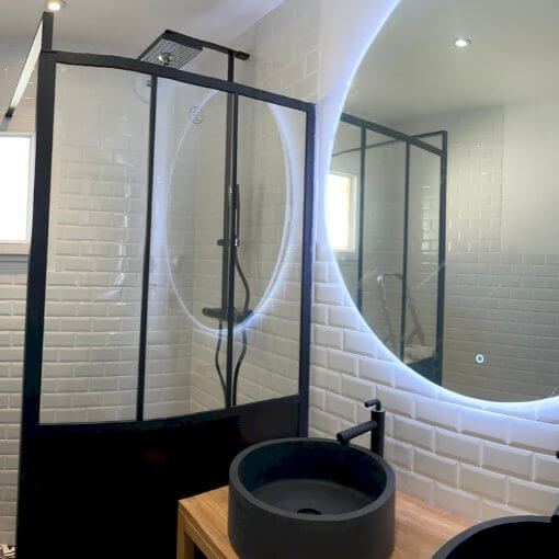Rénovation complète de salle de bains à Dammartin-en-Serve (78)