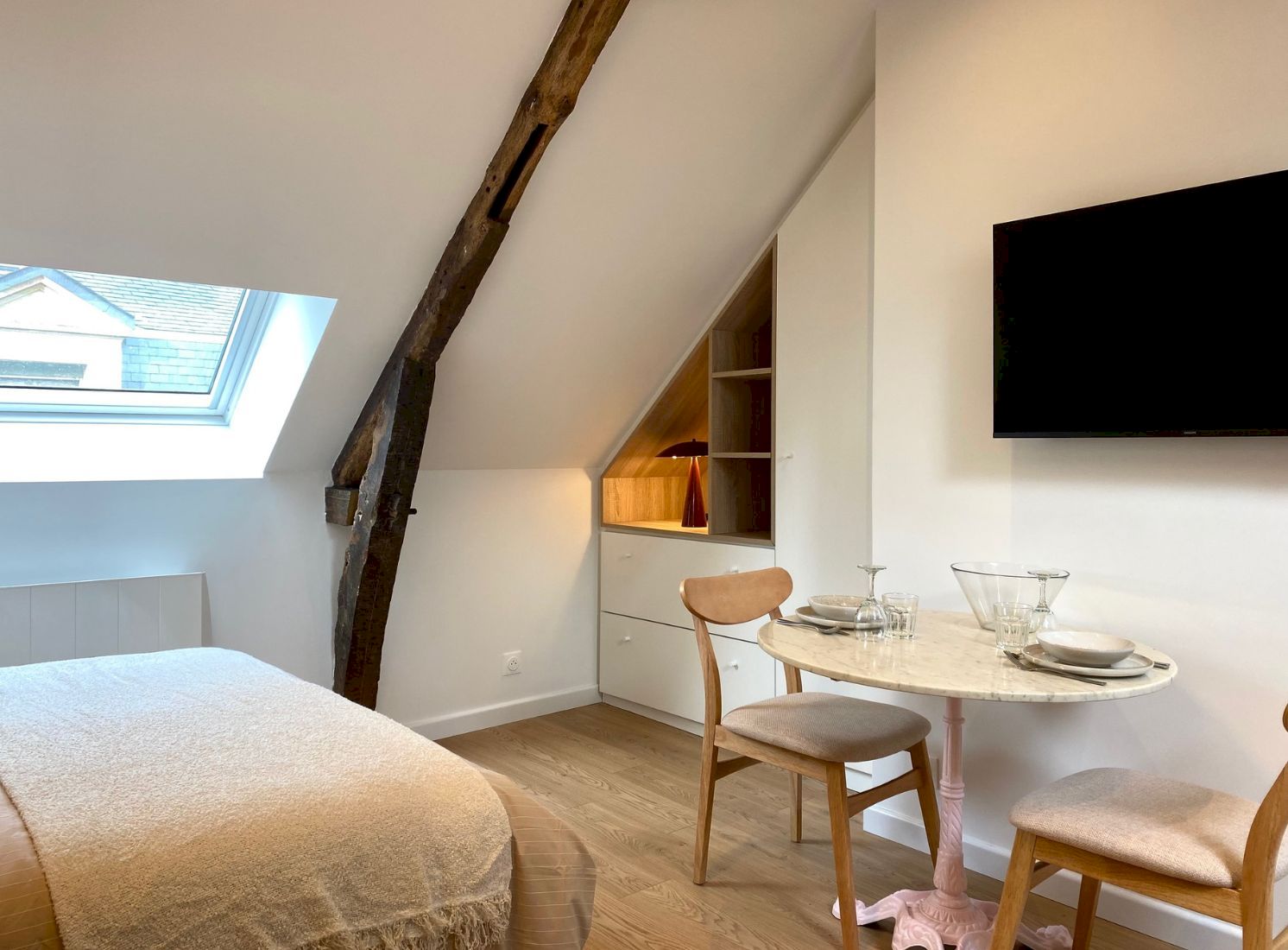 Rénovation complète d’un studio de 24 m² à Rennes (35) - Avenir Rénovations