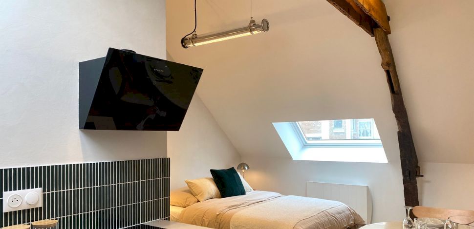 Rénovation complète d’un studio de 24 m² à Rennes (35) - Avenir Rénovations