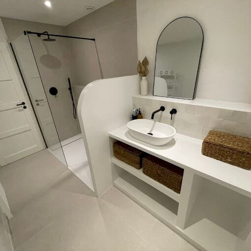 Rénovation d’une salle de bains de 7 m² à Senlis (60) - Avenir Rénovations