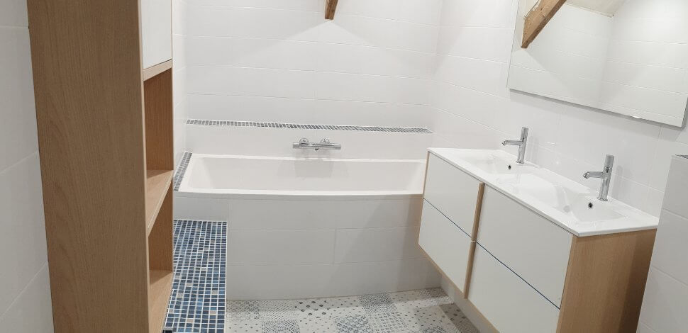 Rénovation d'une salle de bains à Rennes (35)
