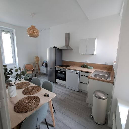 Rénovation globale d’un appartement  de 60 m2 à Angers - Avenir Rénovations