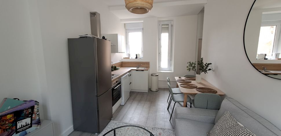 Rénovation globale d’un appartement  de 60 m2 à Angers
