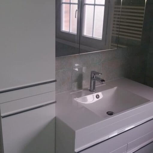 Rénovation meuble de salle de bains à Ozoir-la-Ferrière (77) - Avenir Rénovations