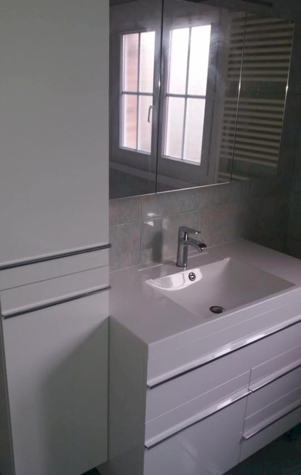 Rénovation meuble de salle de bains à Ozoir-la-Ferrière (77)