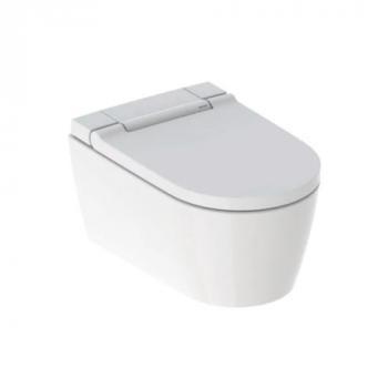 AQUACLEAN SELA - WC complet suspendu avec abattant lavant blanc alpine - Réf.146.220.11.1
