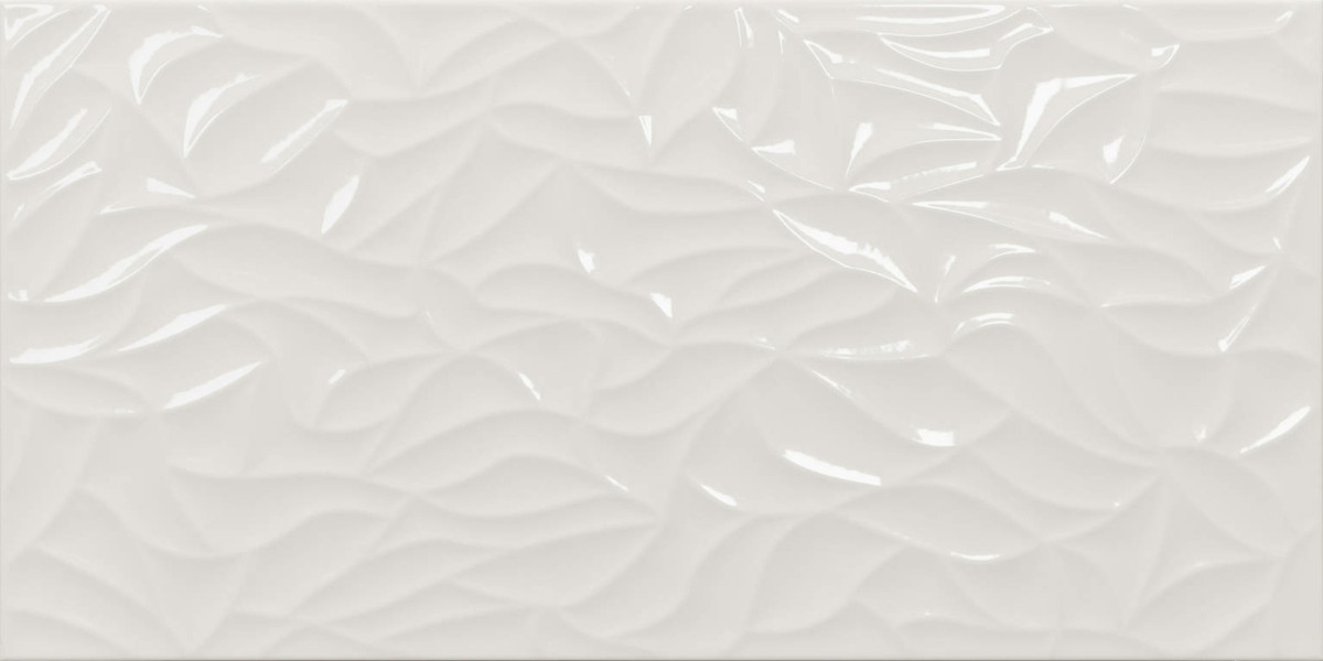 Aura - Carrelage Mur Effet Uni - White Wall Blanc - Réf.161211