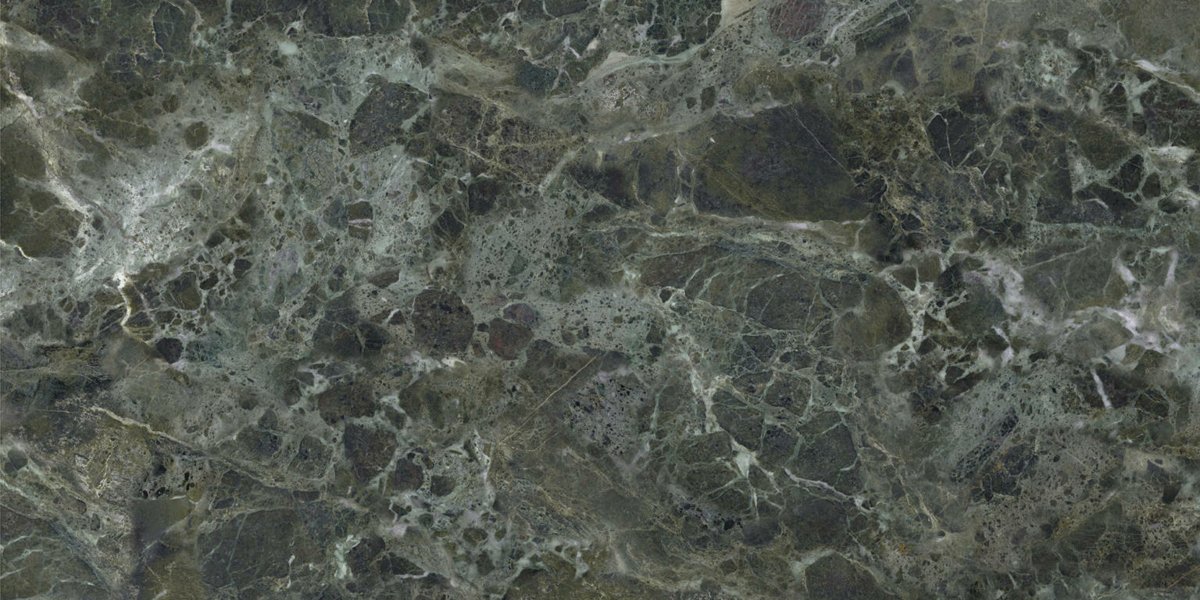 DUALITY - Carrelage Mur Effet marbre - Green St. Denis 60x120 - Réf.236104