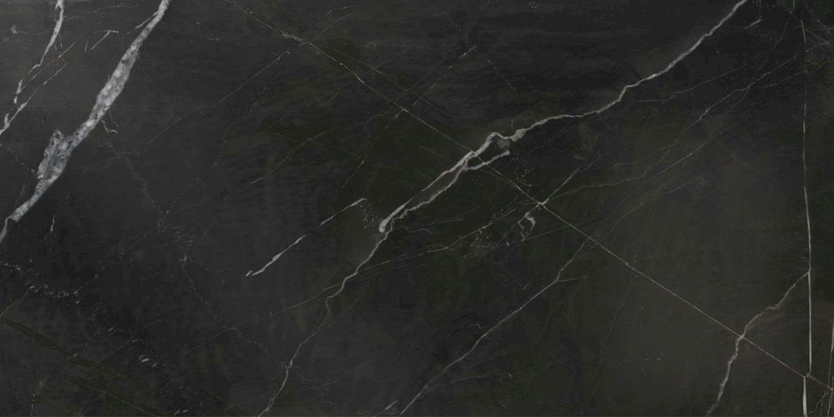 ICON - Carrelage Sol Effet marbre - Black Nero Nanotech 59x119 - Réf.221102