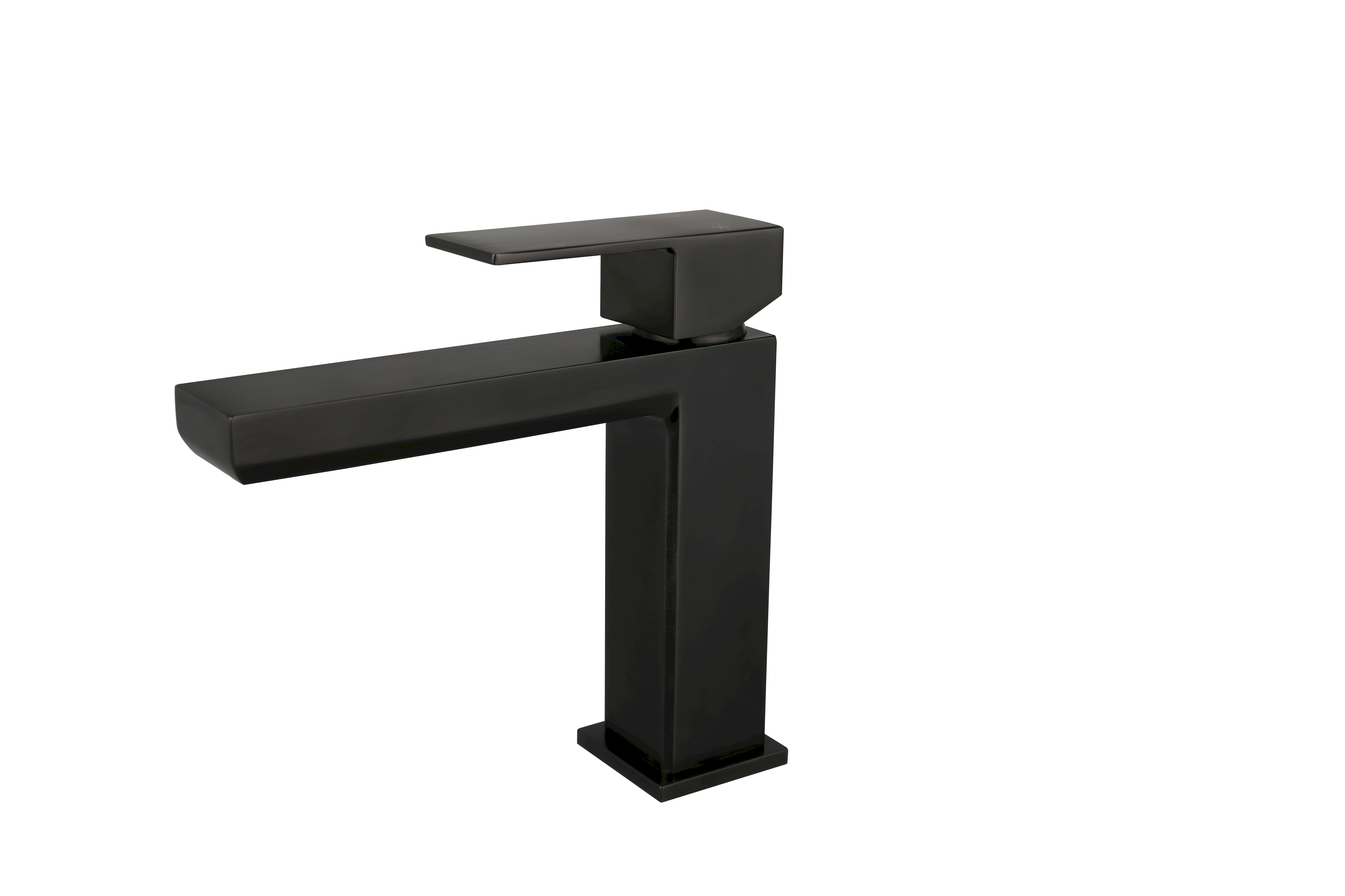 Mitigeur lavabo Plaza Black PVD noir mat - Ref. 84PZ100