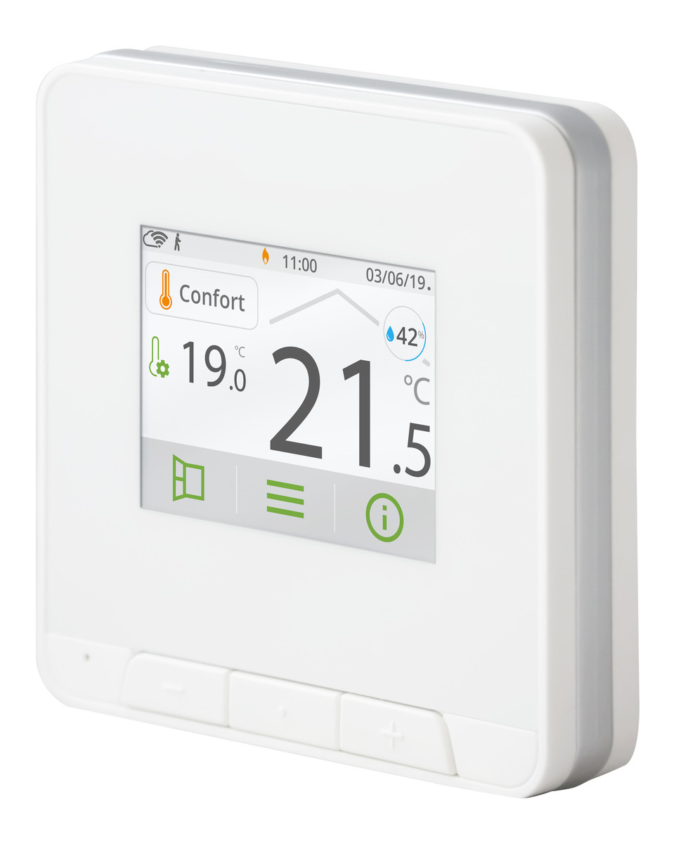 MYNEO STAT - Thermostats d’ambiance programmables, intelligents et connectés à commande digitale - BLANC