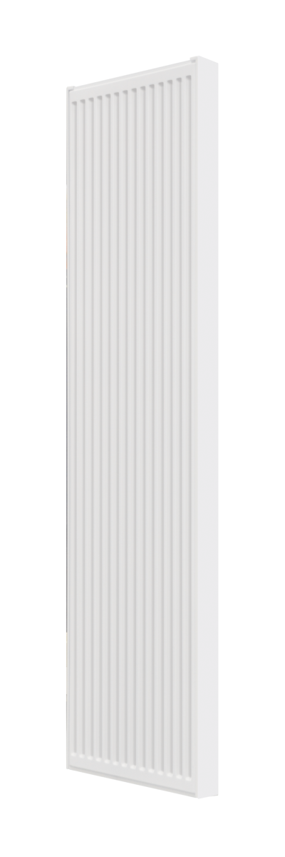 NELHYS - Radiateur eau chaude vertical - Blanc