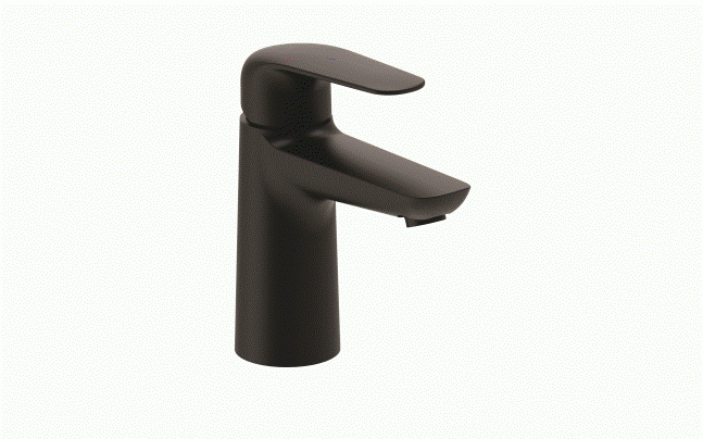 PACT - Mitigeur mécanique lavabo Noir - Réf. PACT15N