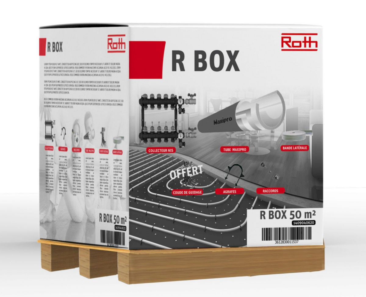 R BOX -  le Kit plancher chauffant