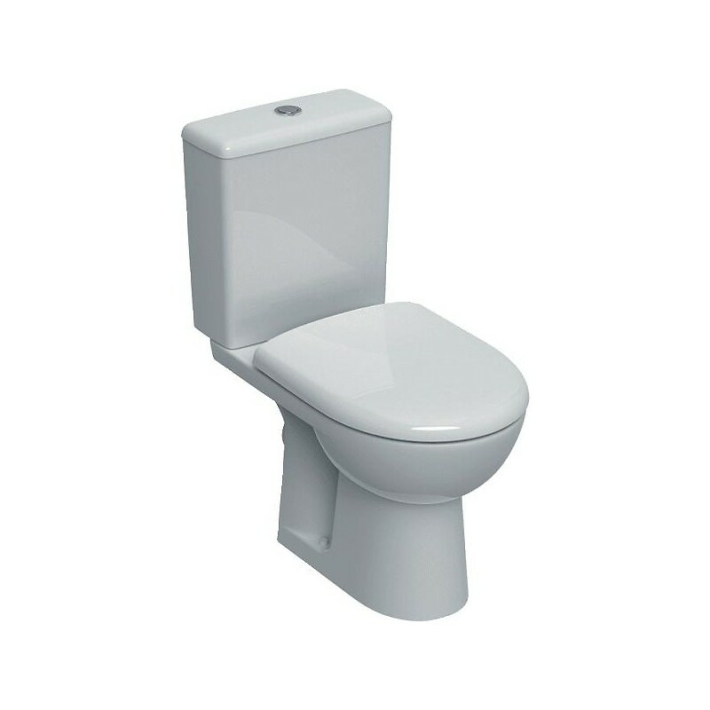 RENOVA - Pack WC au sol sortie horizontale et abattant Duroplast standard - Réf.501.756.00.1