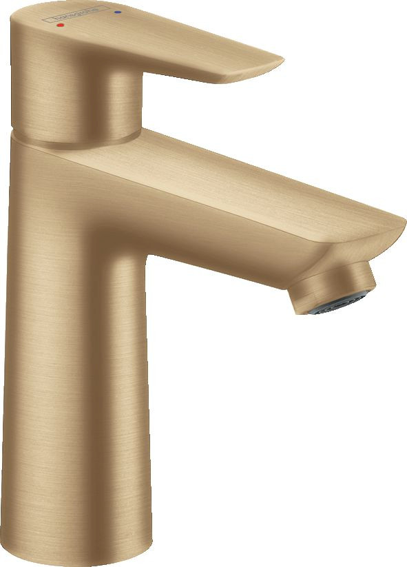 Talis E mitigeur de lavabo 110  - Réf. 71710140 - avec tirette et vidage - finition bronze brossé