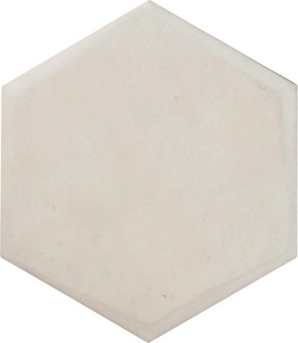 TEMPO - Carrelage Hexagonal sol mur Effet béton cinder 14X16 - Réf. 211101