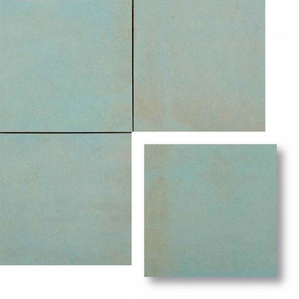 ZELLIGE - Carrelage Sol - Bleu - 10x10 - Réf.ZEMA01