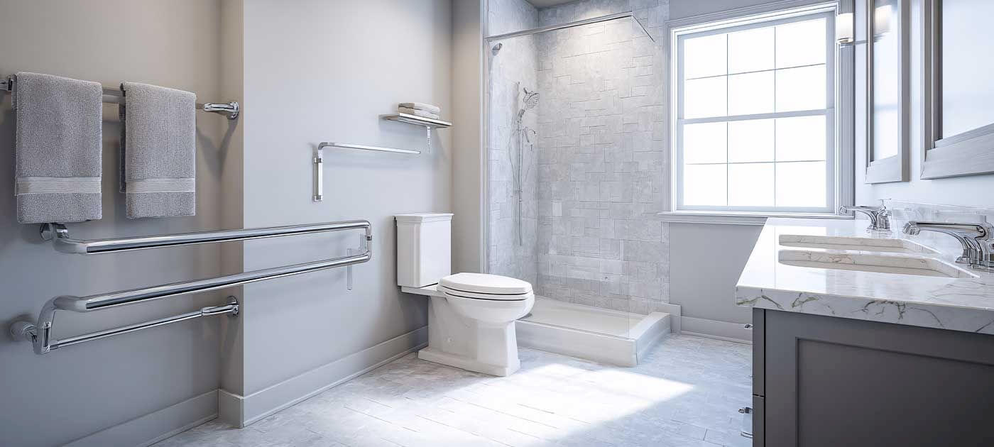 Aménagement salle de bains senior à Paris Ouest