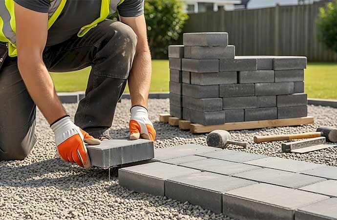 Les étapes de réalisation de votre dallage extérieur