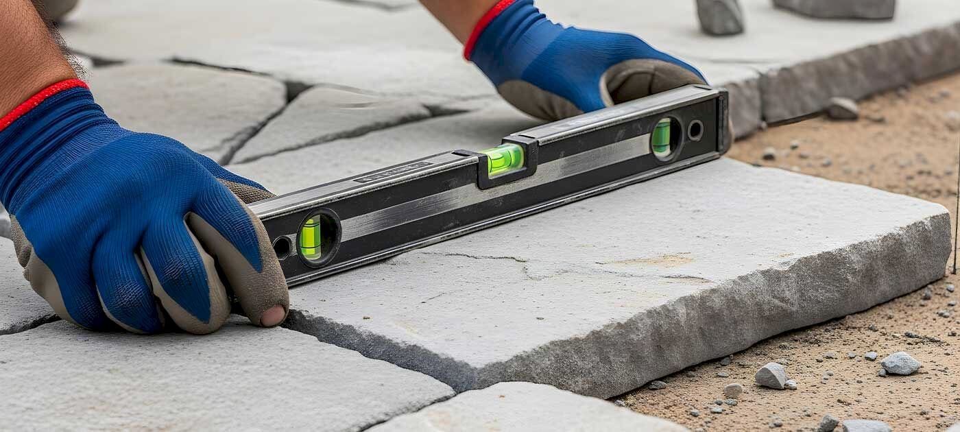 Dallage extérieur à Orléans