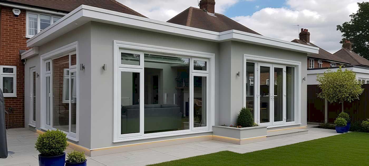 Extension maison de campagne