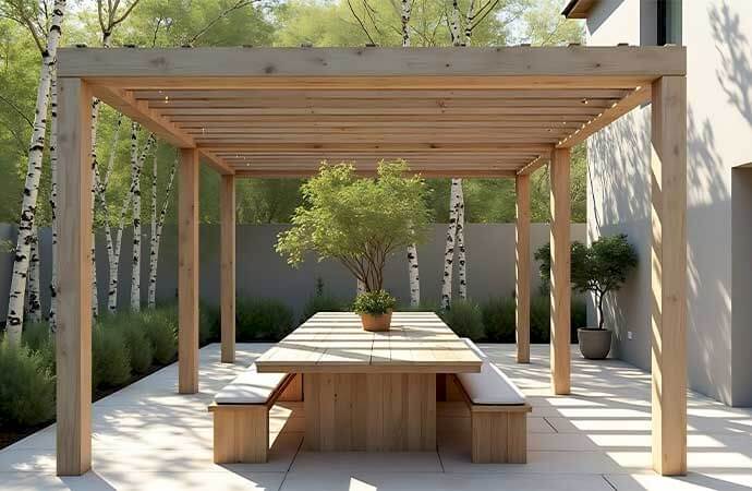 Les étapes d'un projet de pergola réussie