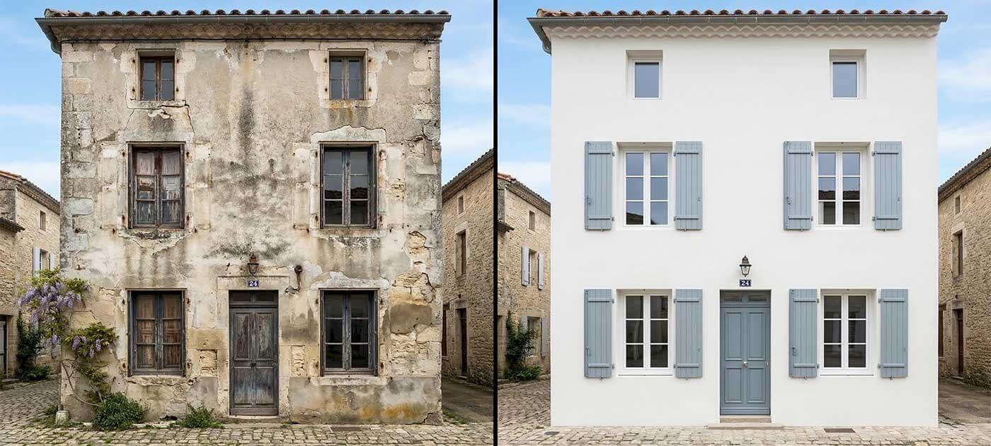 Ravalement de façade à Vichy