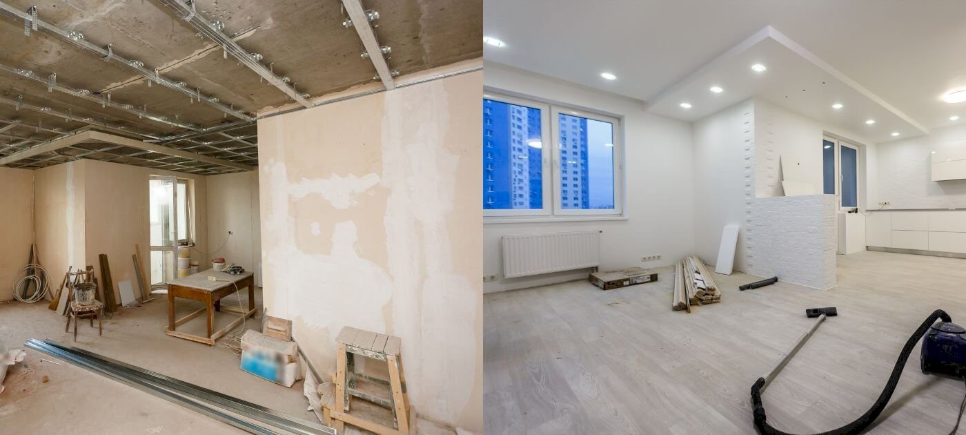 Rénovation appartement à Châteauroux