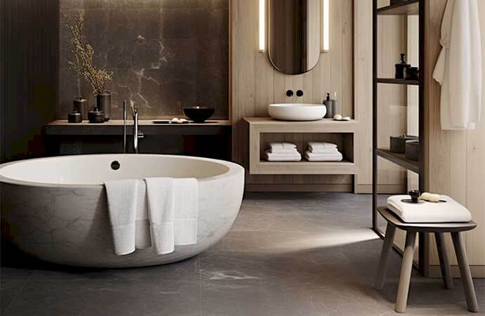 Les étapes d'un projet de rénovation de salle de bains à Nice (06)